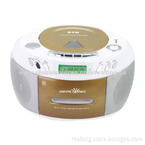 Multifunctional portable CD players with USB/SD card slot